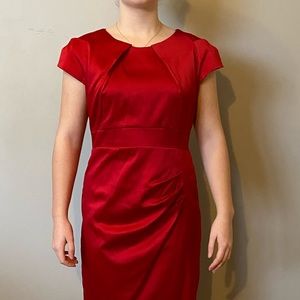Coco & Tasha Red Cocktail Dress